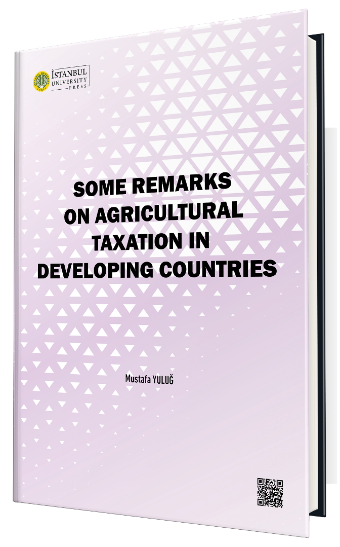 Some Remarks on Agricultural Taxation In Developing Countries