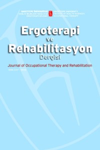 Ergoterapi ve Rehabilitasyon Dergisi
