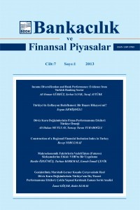 BDDK Bankacılık ve Finansal Piyasalar Dergisi