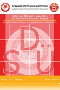 Süleyman Demirel Üniversitesi Sosyal Bilimler Enstitüsü Dergisi