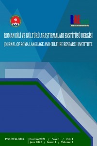 Roman Dili ve Kültürü Araştırmaları Enstitüsü Dergisi