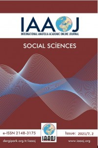 International Anatolia Academic Online Journal Social Sciences