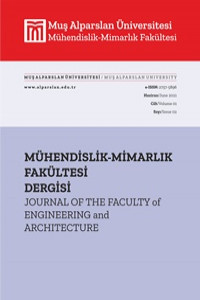 Muş Alparslan Üniversitesi Mühendislik Mimarlık Fakültesi Dergisi