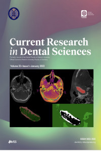 Current Research in Dental Sciences