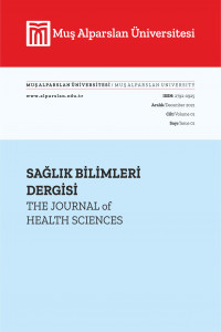 Muş Alparslan Üniversitesi Sağlık Bilimleri Dergisi
