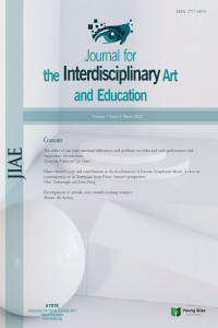 Journal for the Interdisciplinary Art and Education