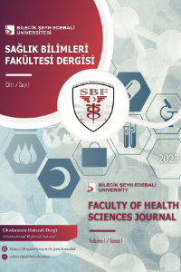 Bilecik Şeyh Edebali Üniversitesi Sağlık Bilimleri Fakültesi Dergisi